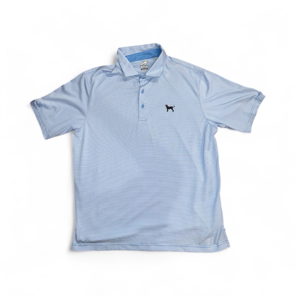 Ahead USA Men's Light Blue Striped Casual Shirt